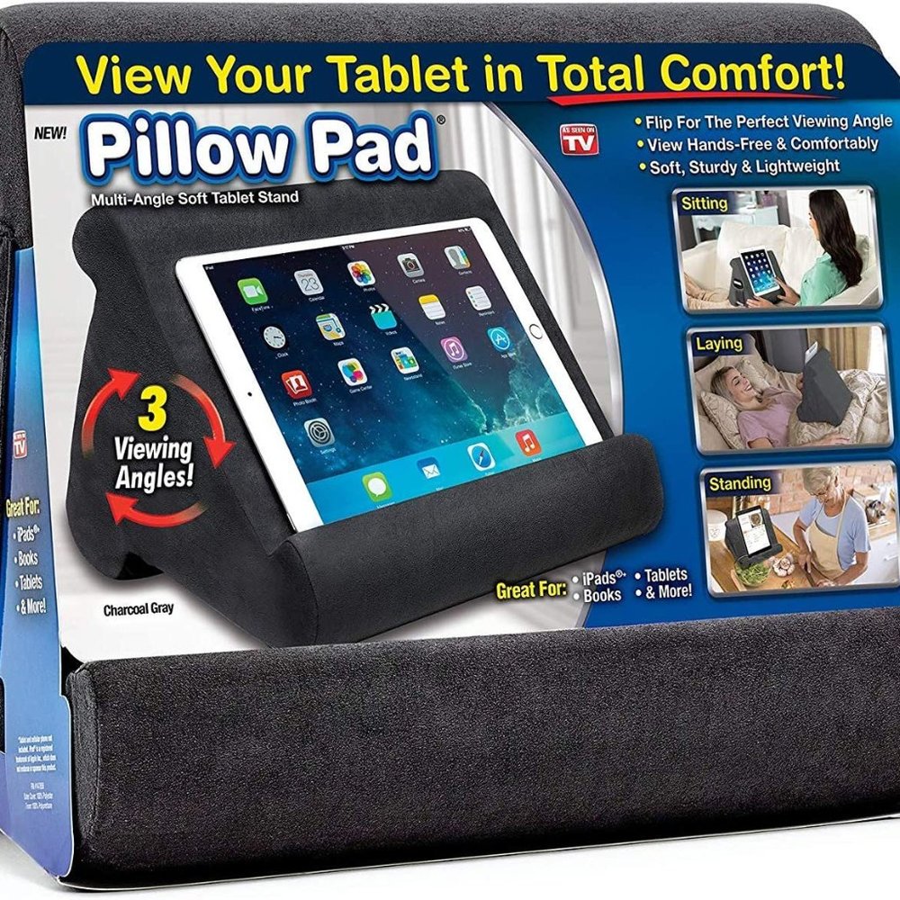 PILLOW PAD MULTI-ANGLE TABLET STAND AS SEEN ON TV